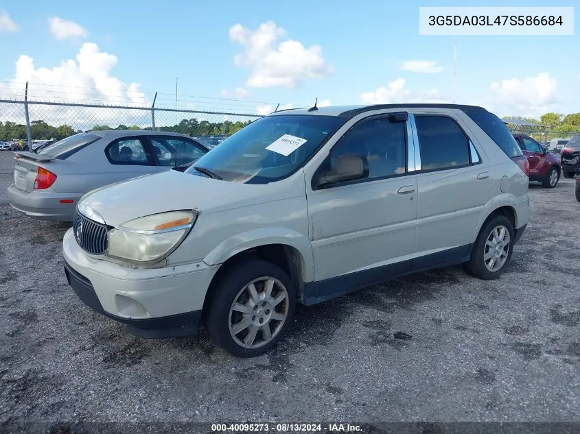 3G5DA03L47S586684 2007 Buick Rendezvous Cx