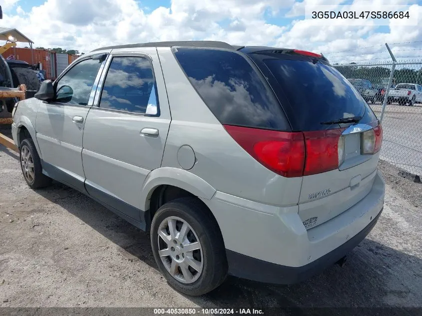 3G5DA03L47S586684 2007 Buick Rendezvous Cx