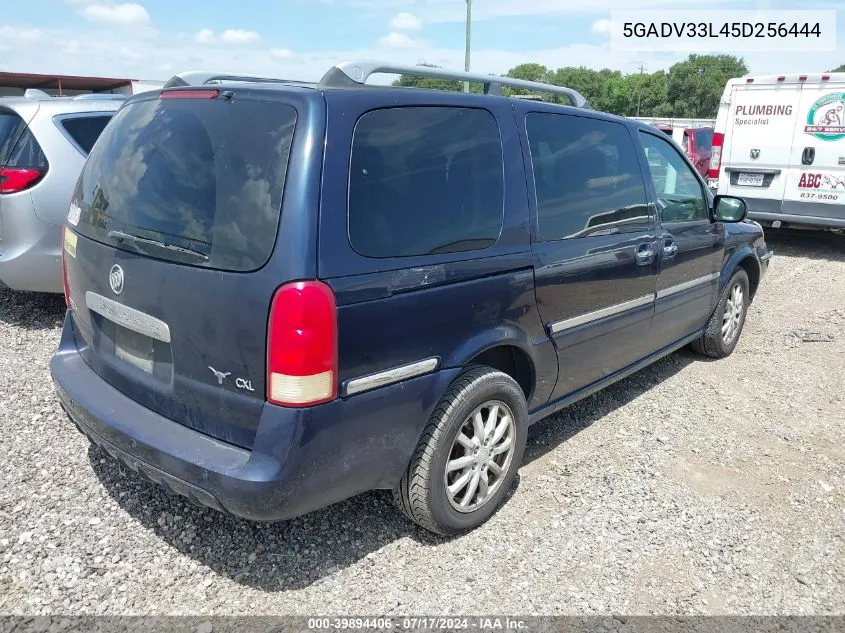 2005 Buick Terraza Cxl VIN: 5GADV33L45D256444 Lot: 39894406