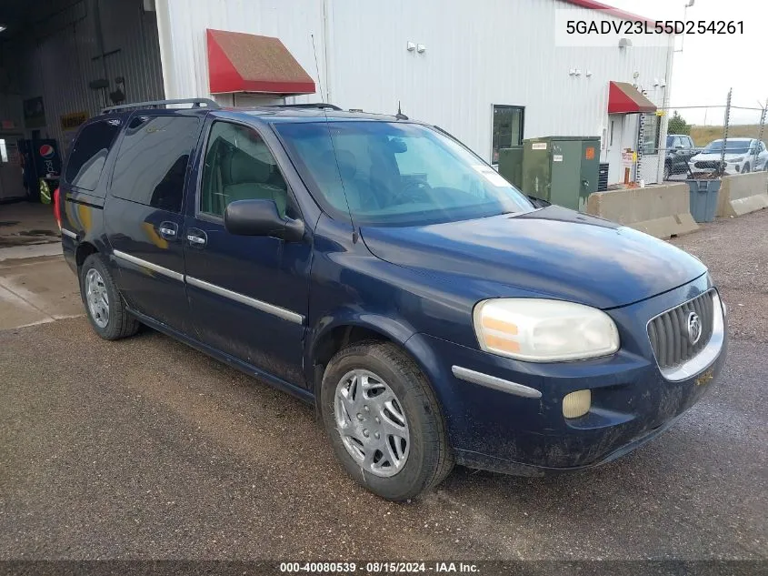 2005 Buick Terraza Cx VIN: 5GADV23L55D254261 Lot: 40080539