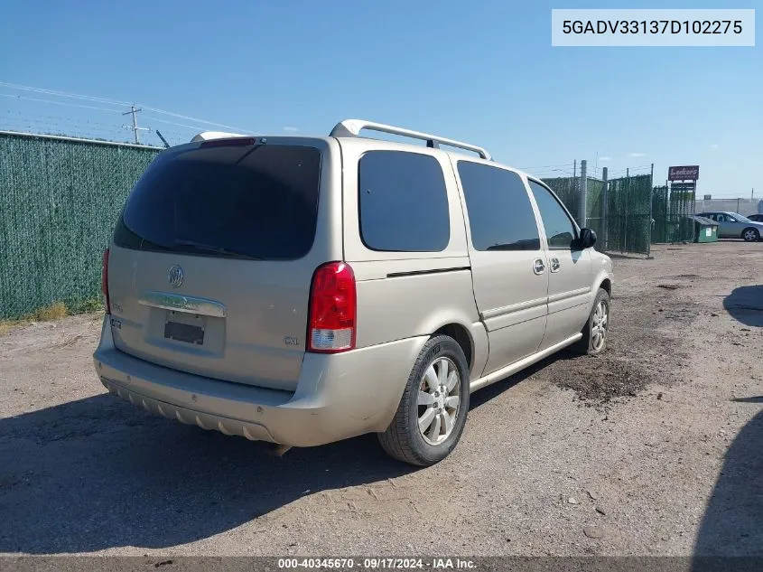 5GADV33137D102275 2007 Buick Terraza Cxl