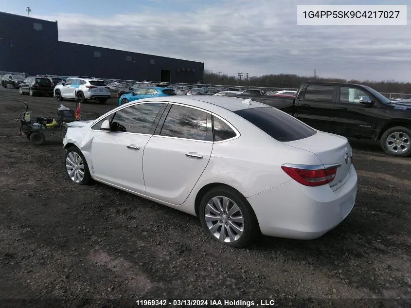 2012 Buick Verano VIN: 1G4PP5SK9C4217027 Lot: 11969342