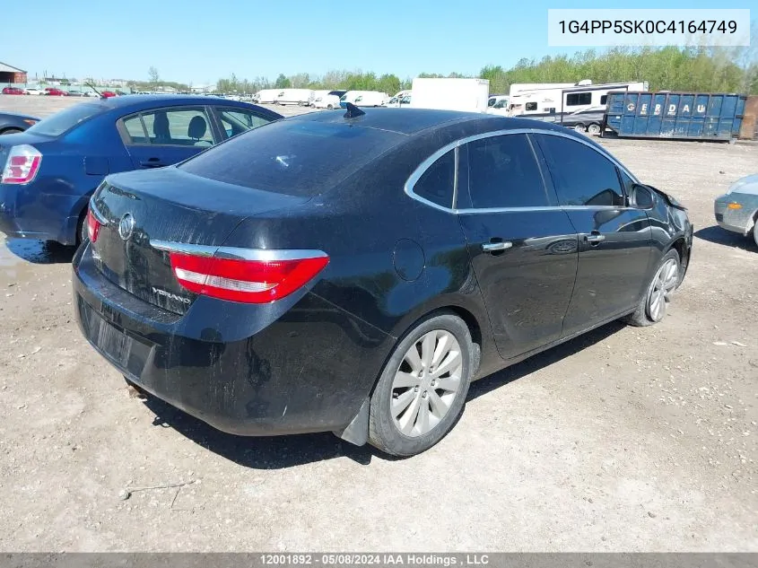 1G4PP5SK0C4164749 2012 Buick Verano