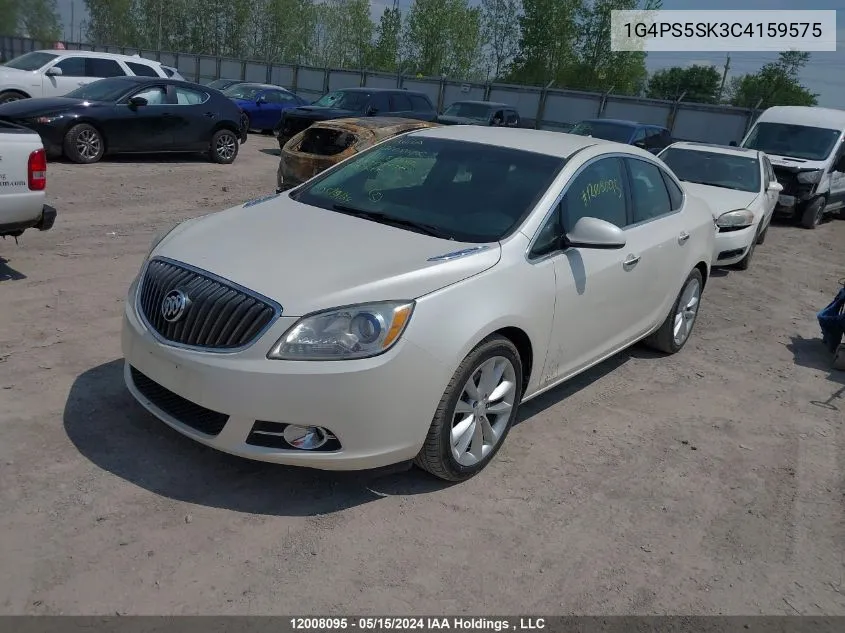 2012 Buick Verano VIN: 1G4PS5SK3C4159575 Lot: 12008095