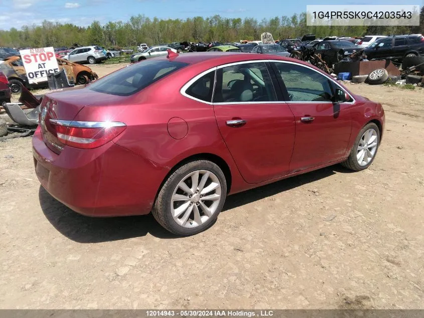 1G4PR5SK9C4203543 2012 Buick Verano