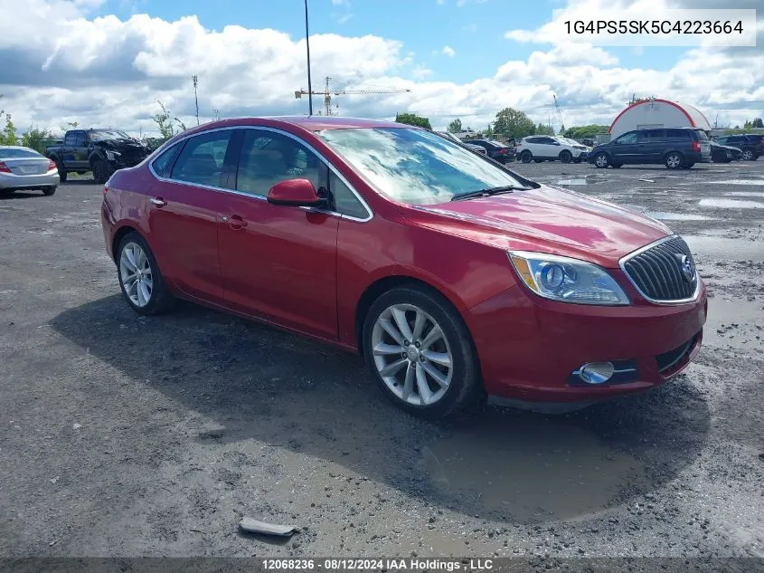 1G4PS5SK5C4223664 2012 Buick Verano