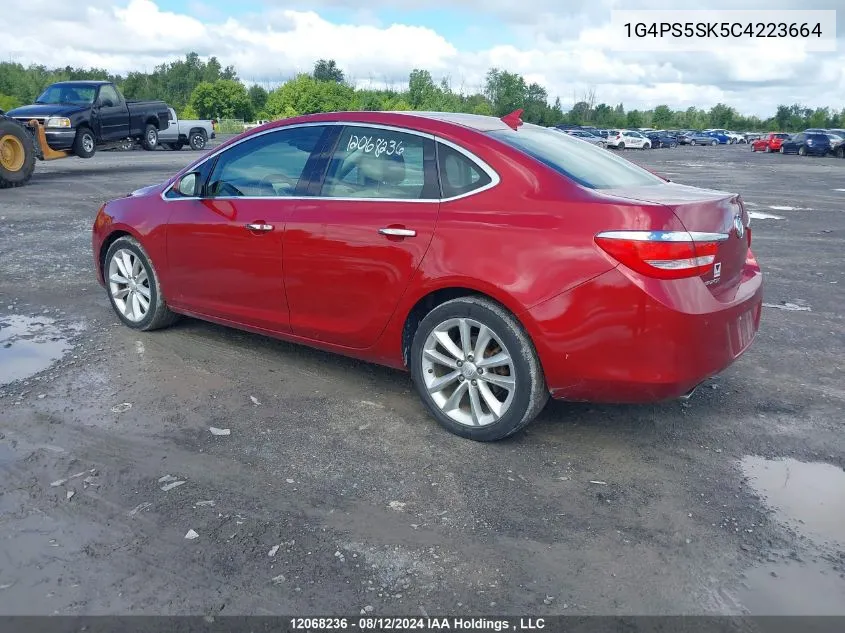 1G4PS5SK5C4223664 2012 Buick Verano