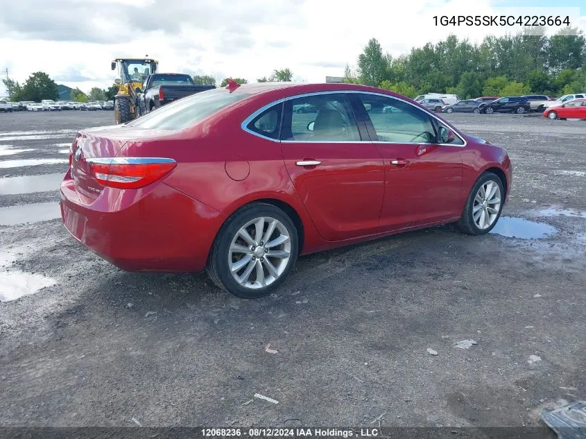 1G4PS5SK5C4223664 2012 Buick Verano