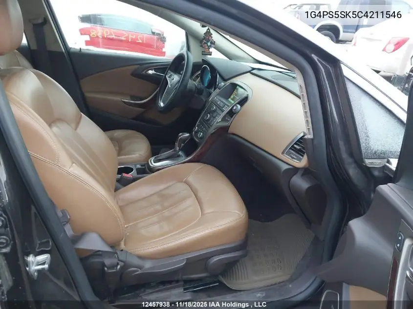 1G4PS5SK5C4211546 2012 Buick Verano Leather Package