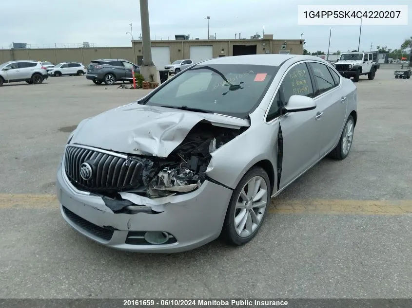 2012 Buick Verano VIN: 1G4PP5SK4C4220207 Lot: 20161659