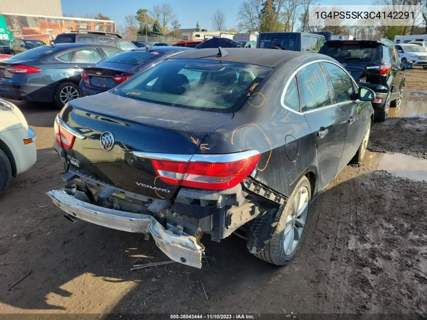 2012 Buick Verano Leather Group VIN: 1G4PS5SK3C4142291 Lot: 38043444