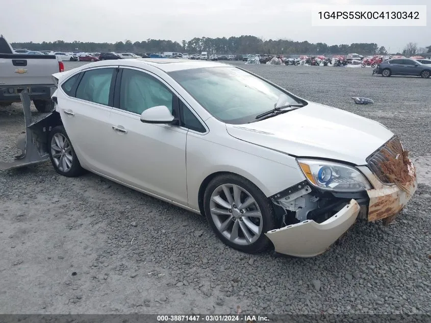 1G4PS5SK0C4130342 2012 Buick Verano Leather Group