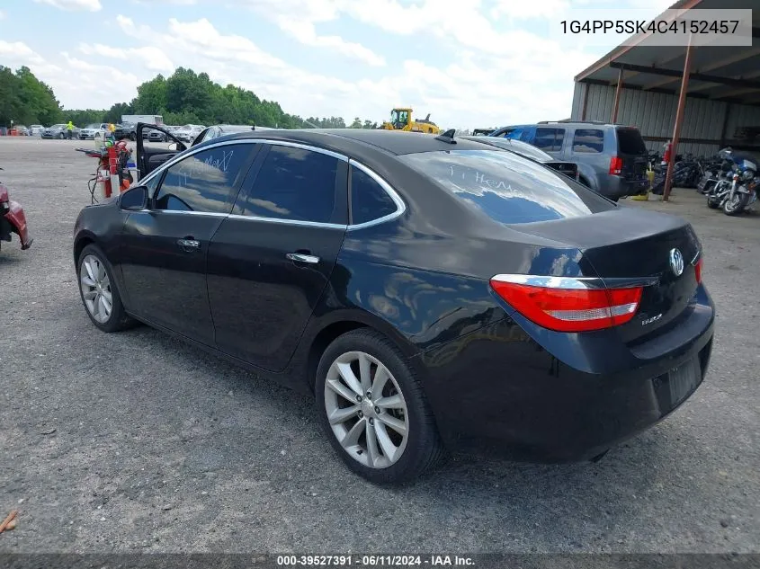 2012 Buick Verano VIN: 1G4PP5SK4C4152457 Lot: 39527391