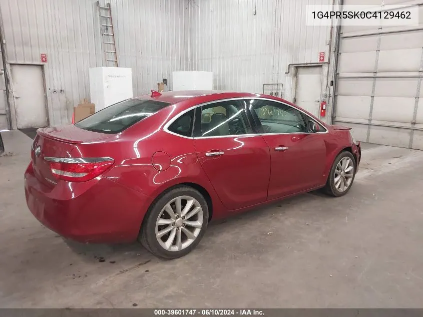 2012 Buick Verano Convenience Group VIN: 1G4PR5SK0C4129462 Lot: 39601747