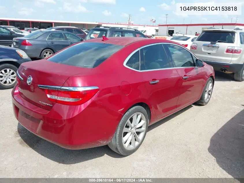 1G4PR5SK1C4153818 2012 Buick Verano Convenience Group