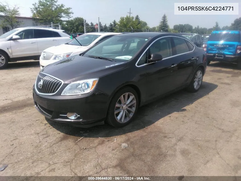 2012 Buick Verano Convenience Group VIN: 1G4PR5SK6C4224771 Lot: 39644830