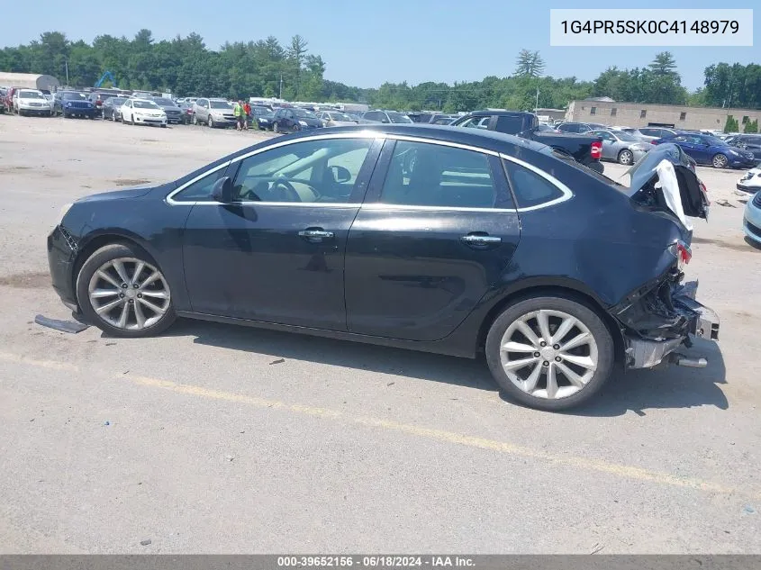 2012 Buick Verano Convenience Group VIN: 1G4PR5SK0C4148979 Lot: 39652156