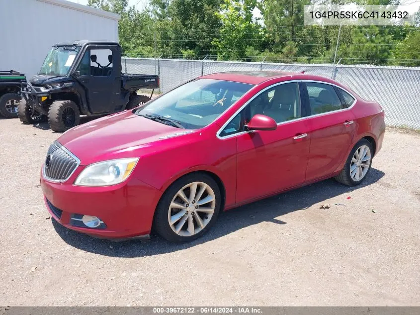 2012 Buick Verano Convenience Group VIN: 1G4PR5SK6C4143432 Lot: 39672122