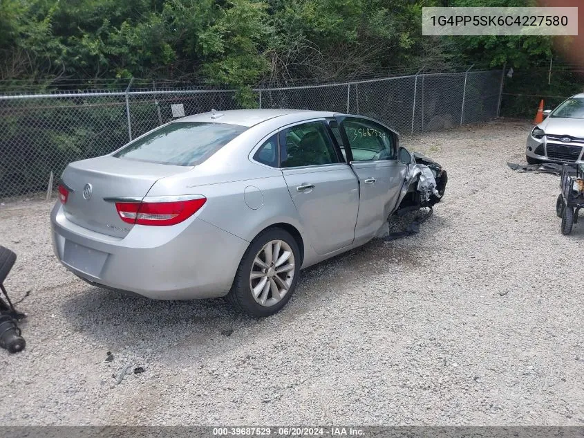 2012 Buick Verano VIN: 1G4PP5SK6C4227580 Lot: 39687529