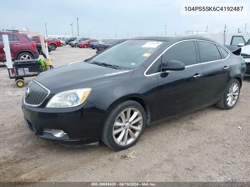 1G4PS5SK6C4192487 2012 Buick Verano Leather Group