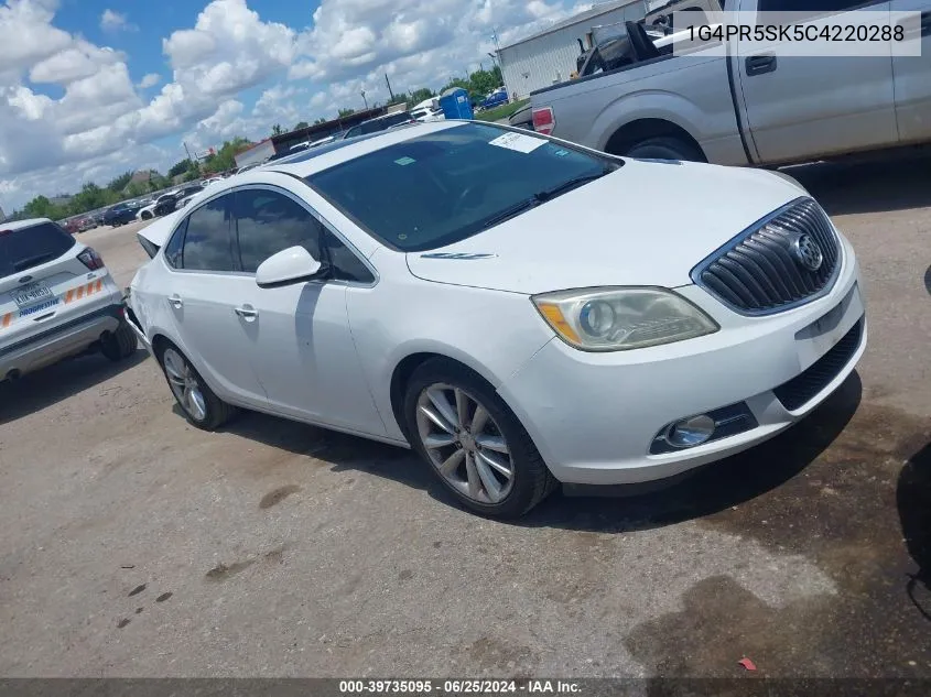 1G4PR5SK5C4220288 2012 Buick Verano Convenience