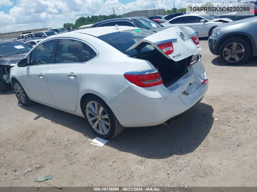 1G4PR5SK5C4220288 2012 Buick Verano Convenience