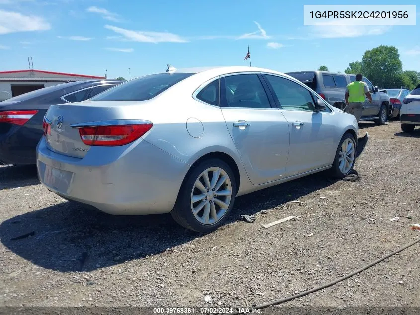 1G4PR5SK2C4201956 2012 Buick Verano Convenience Group