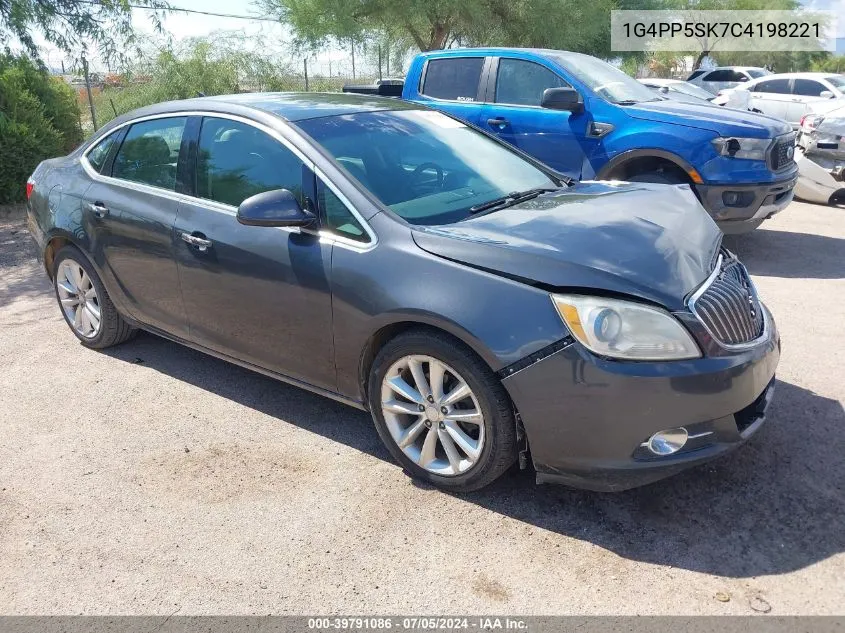 2012 Buick Verano VIN: 1G4PP5SK7C4198221 Lot: 39791086