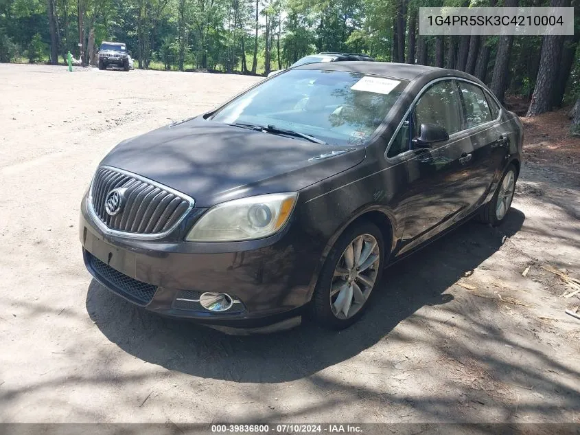 2012 Buick Verano Convenience Group VIN: 1G4PR5SK3C4210004 Lot: 39836800