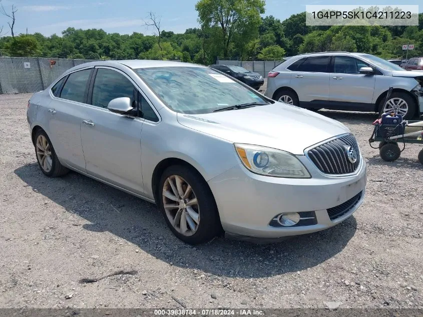 2012 Buick Verano VIN: 1G4PP5SK1C4211223 Lot: 39838784