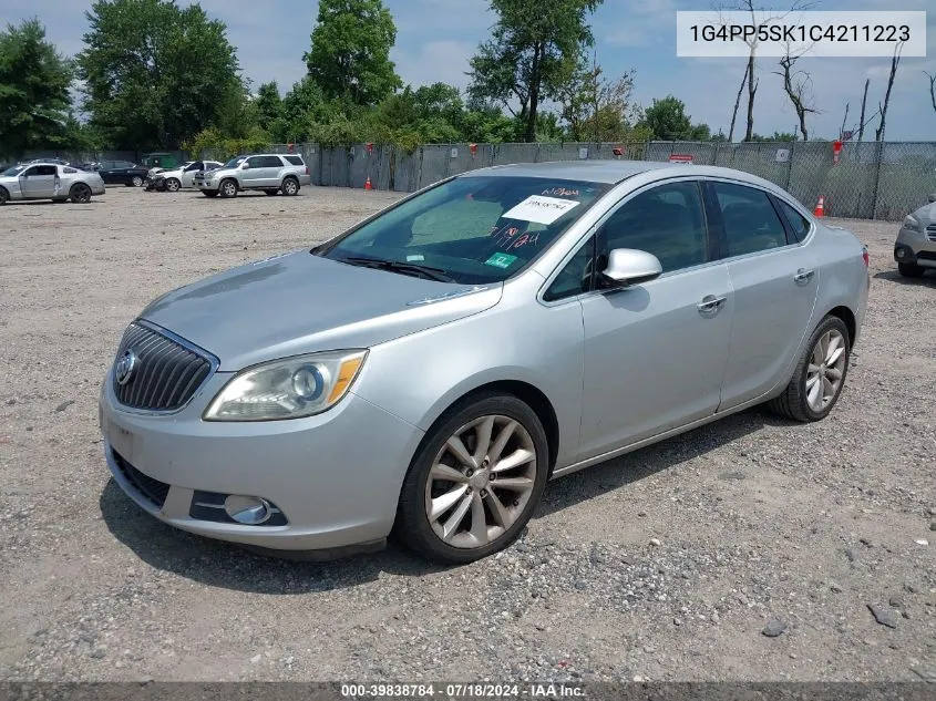 2012 Buick Verano VIN: 1G4PP5SK1C4211223 Lot: 39838784