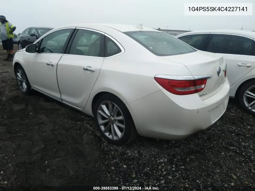 2012 Buick Verano VIN: 1G4PS5SK4C4227141 Lot: 39853398