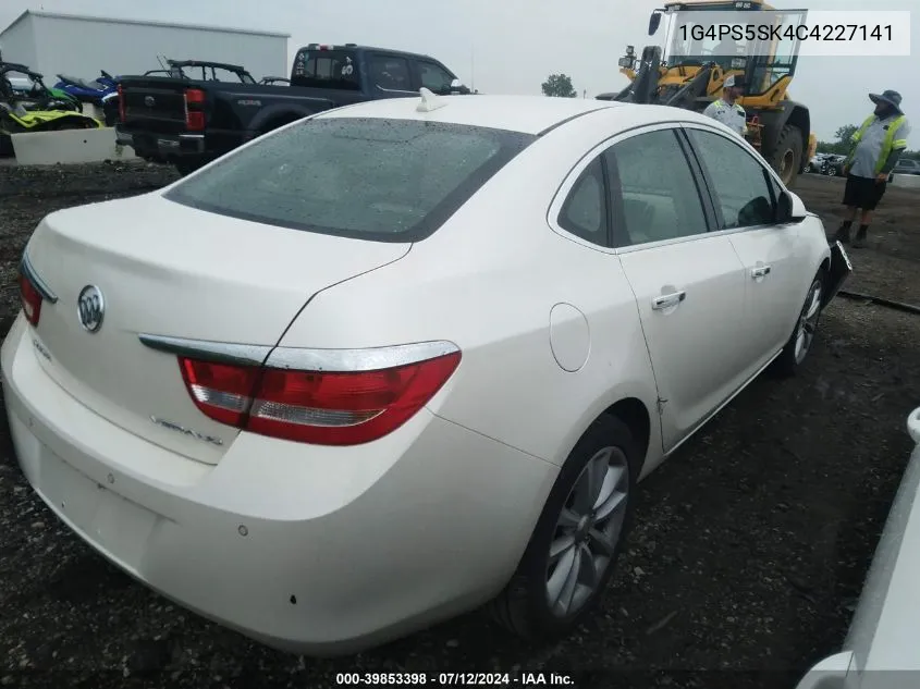 2012 Buick Verano VIN: 1G4PS5SK4C4227141 Lot: 39853398