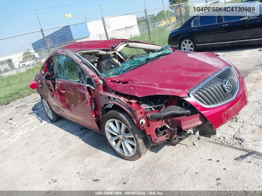 2012 Buick Verano VIN: 1G4PP5SK4C4130989 Lot: 39867494