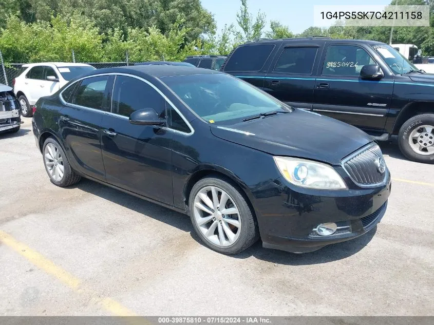 1G4PS5SK7C4211158 2012 Buick Verano Leather Group