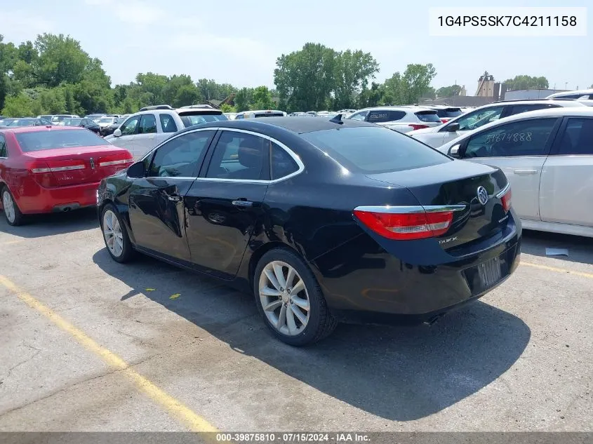 1G4PS5SK7C4211158 2012 Buick Verano Leather Group