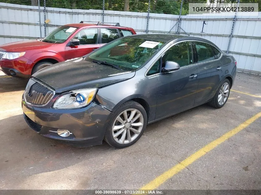 2012 Buick Verano VIN: 1G4PP5SKXC4213889 Lot: 39898639