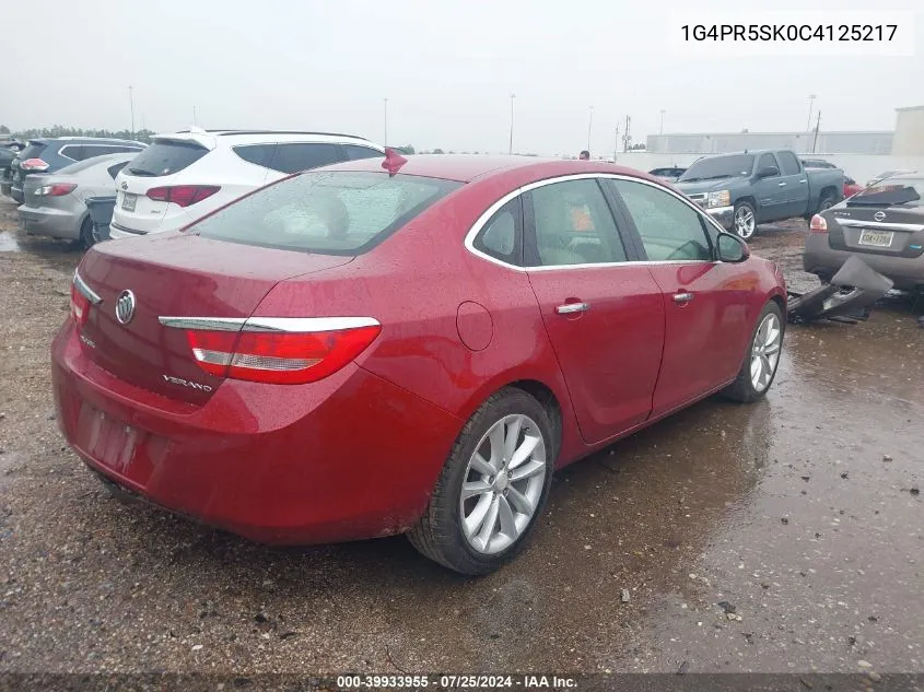 1G4PR5SK0C4125217 2012 Buick Verano Convenience Group