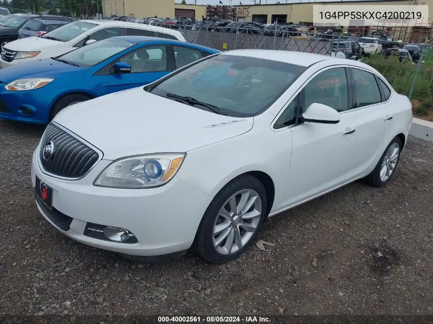 1G4PP5SKXC4200219 2012 Buick Verano