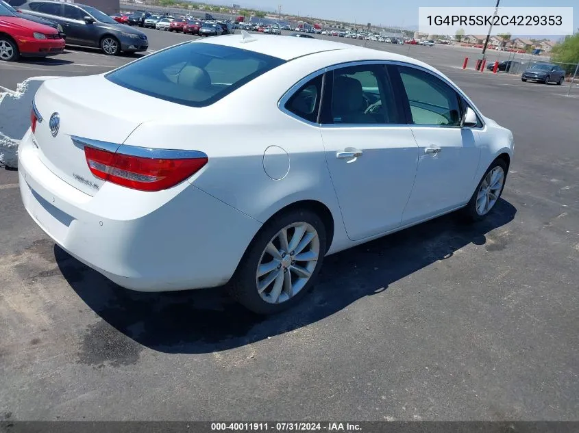 1G4PR5SK2C4229353 2012 Buick Verano Convenience Group