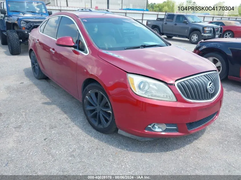 2012 Buick Verano Convenience Group VIN: 1G4PR5SK0C4170304 Lot: 40039178