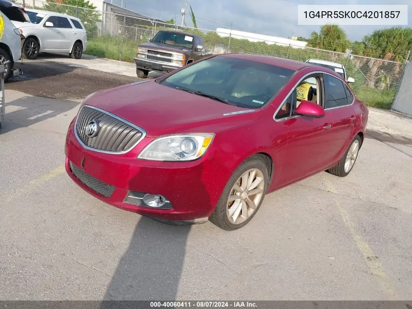 1G4PR5SK0C4201857 2012 Buick Verano Convenience Group