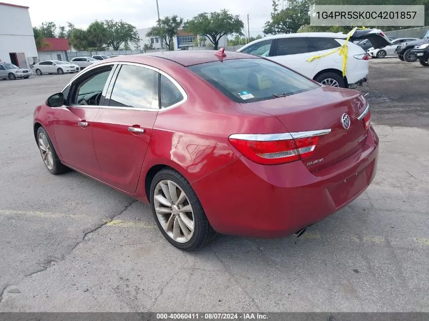 1G4PR5SK0C4201857 2012 Buick Verano Convenience Group