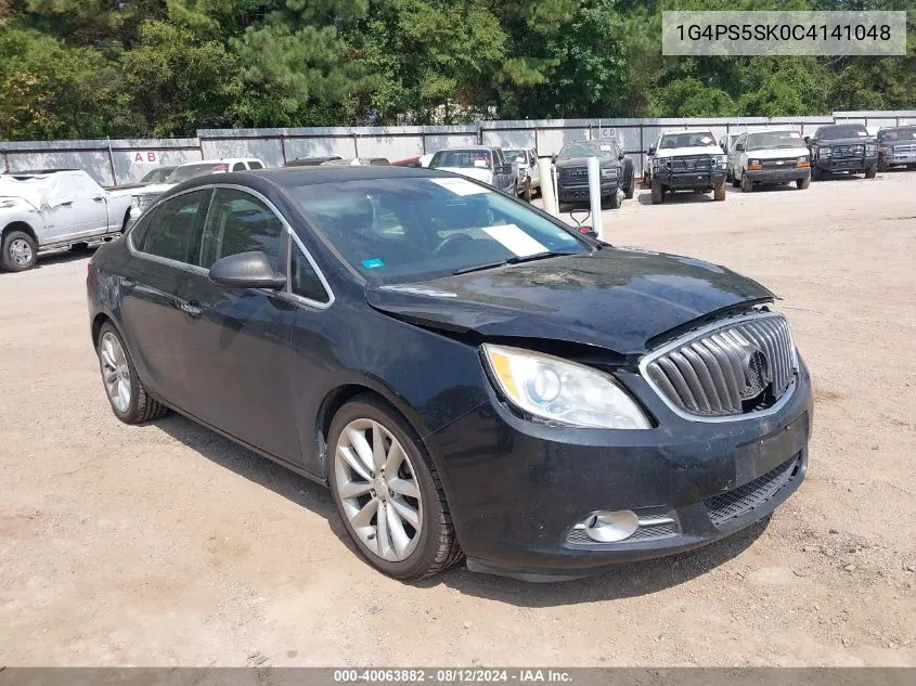 2012 Buick Verano VIN: 1G4PS5SK0C4141048 Lot: 40063882