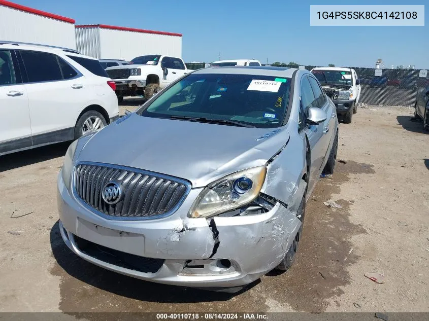 1G4PS5SK8C4142108 2012 Buick Verano Leather Group