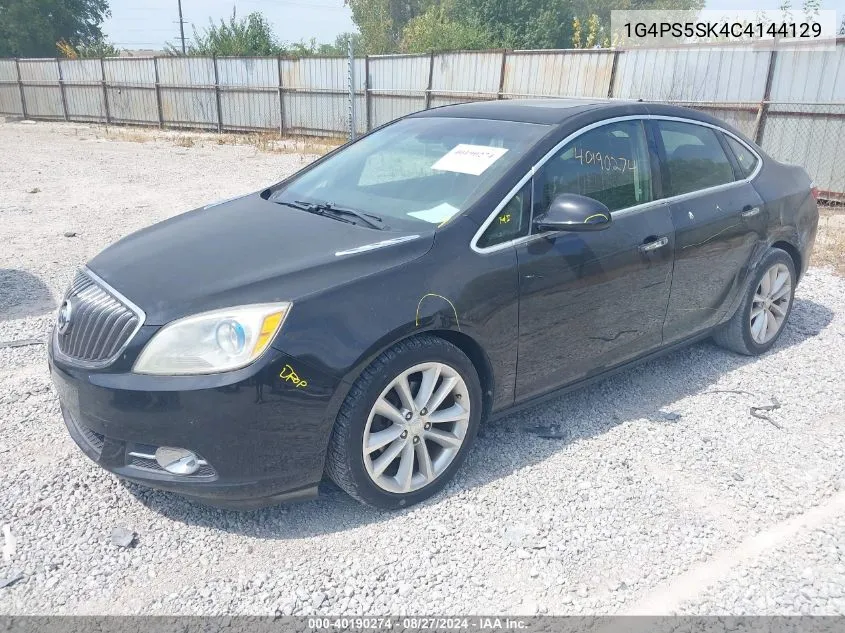 2012 Buick Verano Leather Group VIN: 1G4PS5SK4C4144129 Lot: 40190274