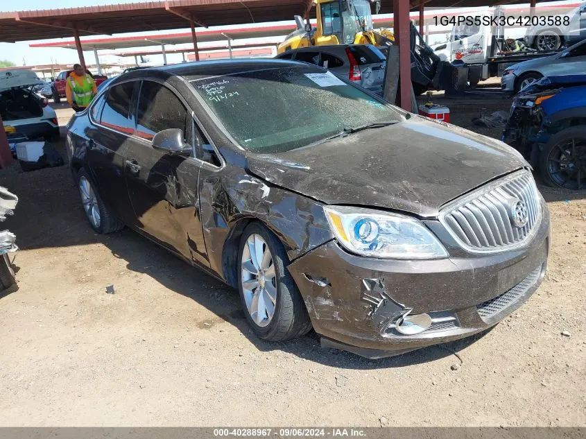 2012 Buick Verano Leather Group VIN: 1G4PS5SK3C4203588 Lot: 40288967