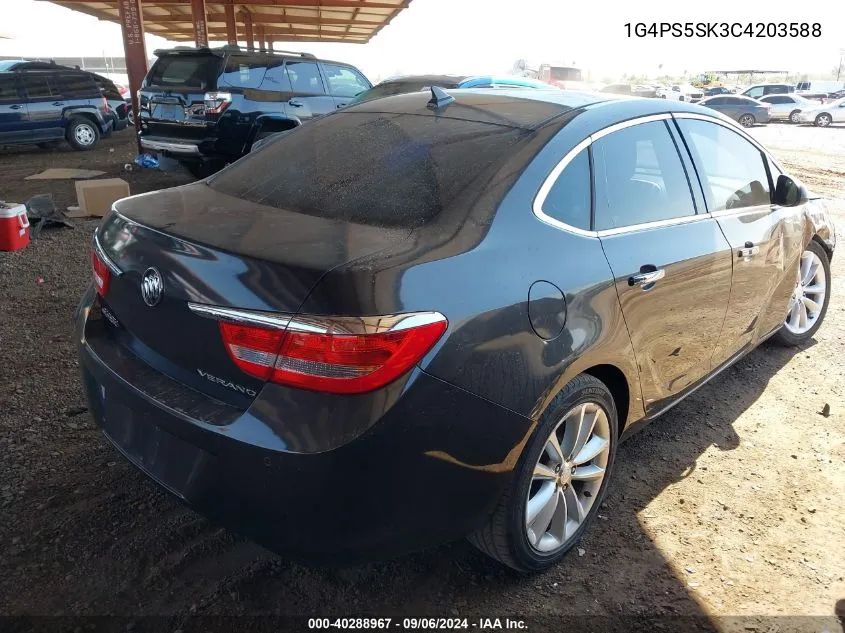 2012 Buick Verano Leather Group VIN: 1G4PS5SK3C4203588 Lot: 40288967