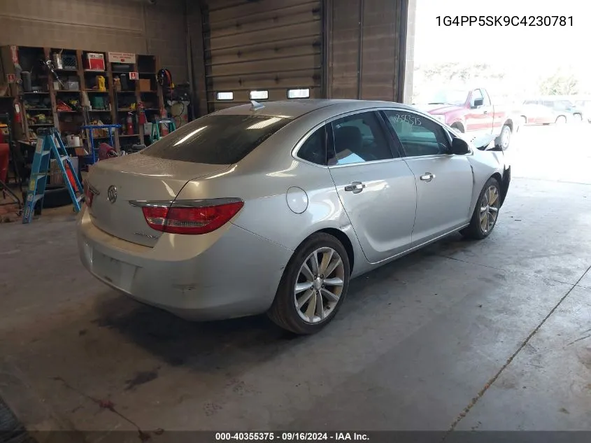 2012 Buick Verano VIN: 1G4PP5SK9C4230781 Lot: 40355375