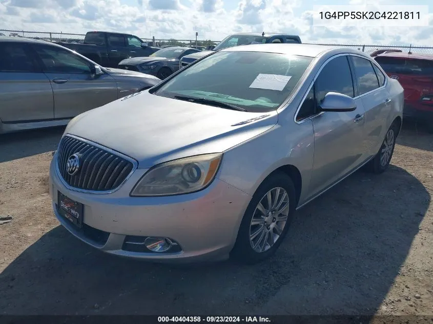 2012 Buick Verano VIN: 1G4PP5SK2C4221811 Lot: 40404358